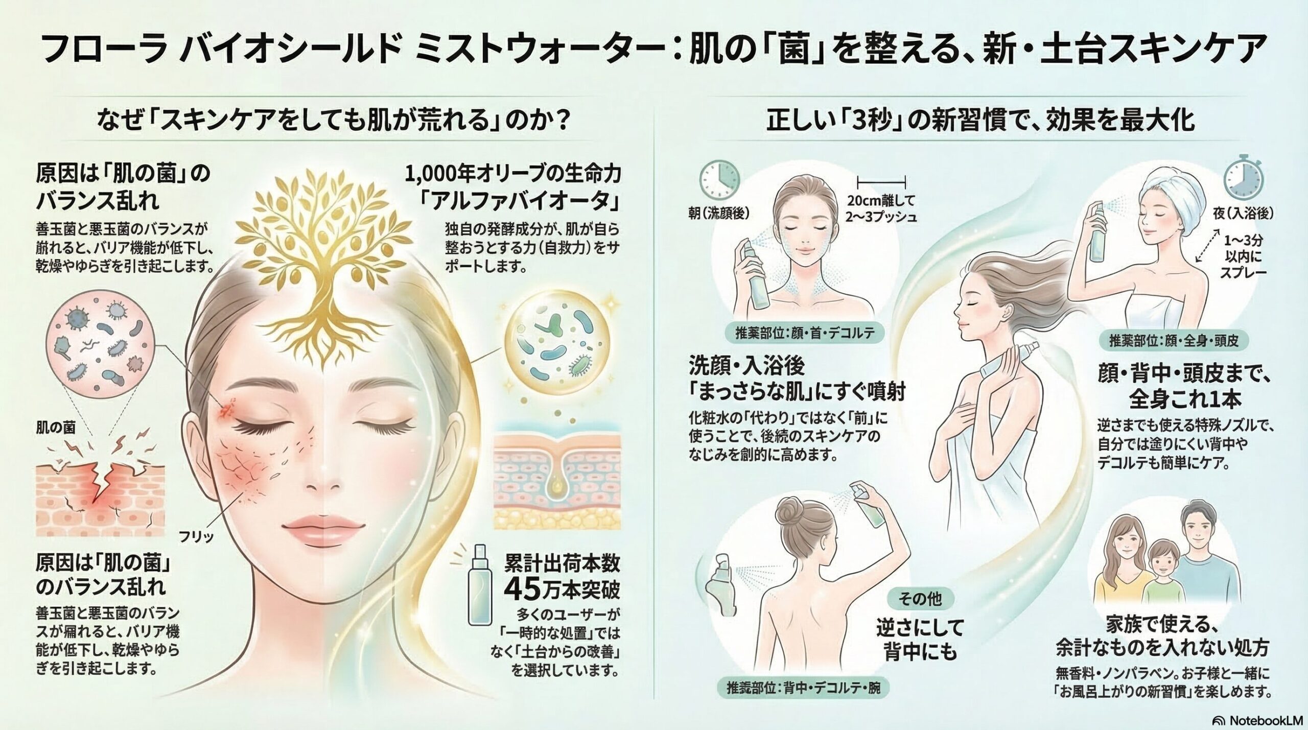 フローラ バイオシールド ミストウォーター｜ニナファームジャポンの